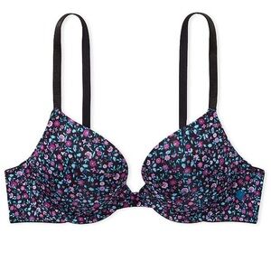 Victoria Secret Sexy Tee
Black Ditsy Floral Print Push Up Bra